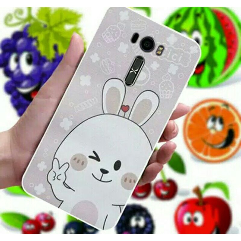 Case Asus Zenfone selfie / ZD551KL / Z00UD Layar 5,5 inch Softcase Karakter Imut Lucu