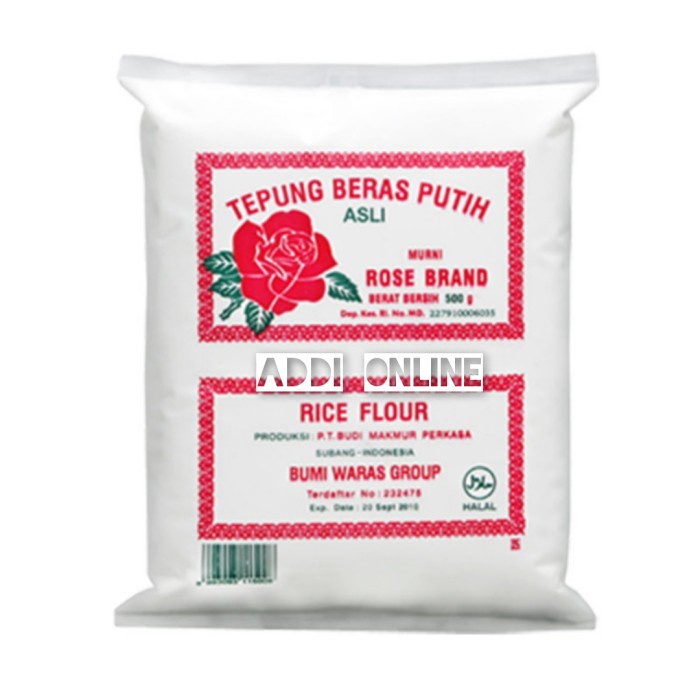 

Ds11D0 Tepung Beras Rosebrand 500G G6040B