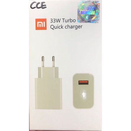 Batok/Adaptor Xiaomi 33W 33wat Turbo Original 100% Redmi Note 9 Pro