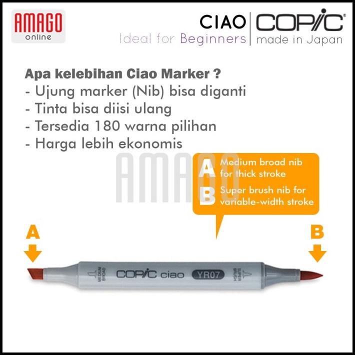 

Copic Ciao - 36 Color Set C - Ccm/36C