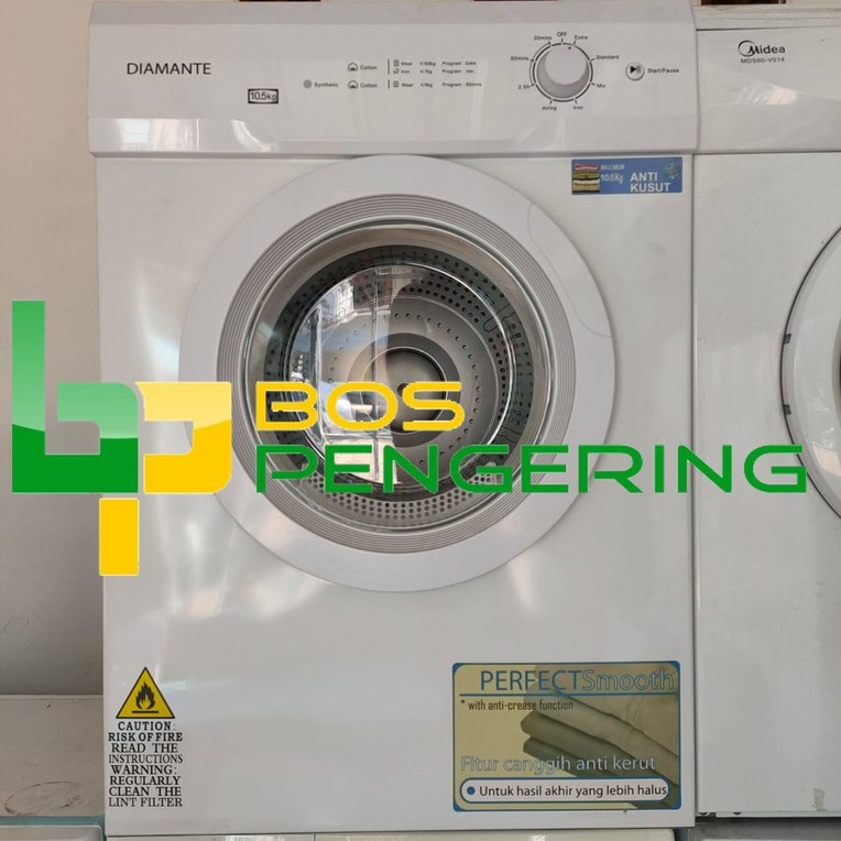 MESIN PENGERING PAKAIAN  DRYER GAS MESIN PENGERING PAKAIAN KONVERSI GAS DIAMANTE 10.5 KG BERKUALITAS
