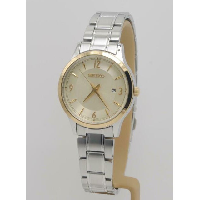 Seiko Ladies SXDH04P1 Quartz Gold Dial - Jam Tangan Wanita SXDH04