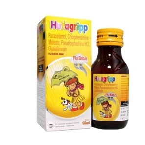 Hufagrip Flu dan Batuk 60 ml/ Hufagrip kuning