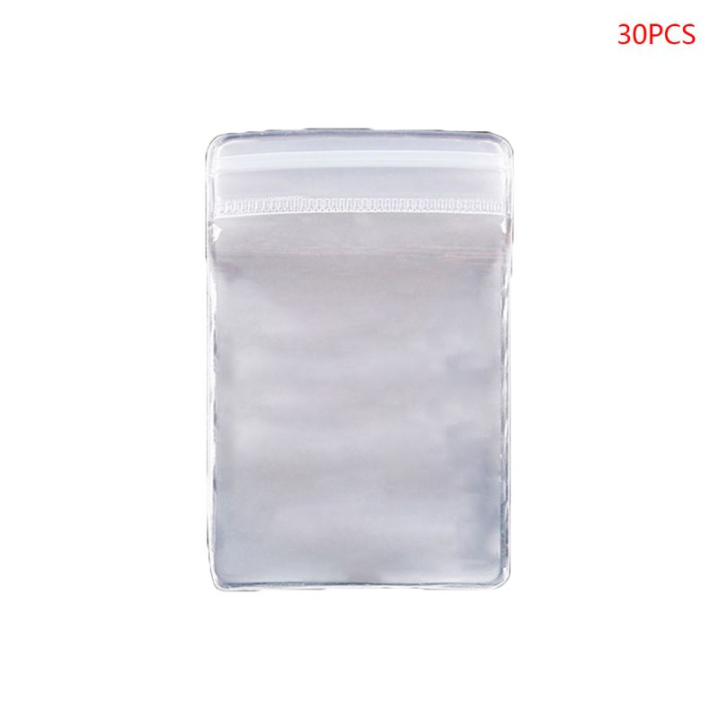 Gro Tas Perhiasan Bening Resealable Zipper Plastic Grip Seal Pack Untuk Gelang Anting