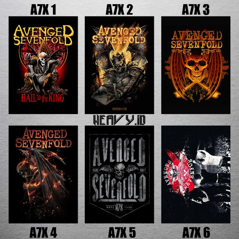 POSTER BAND A3 AVENGED SEVENFOLD