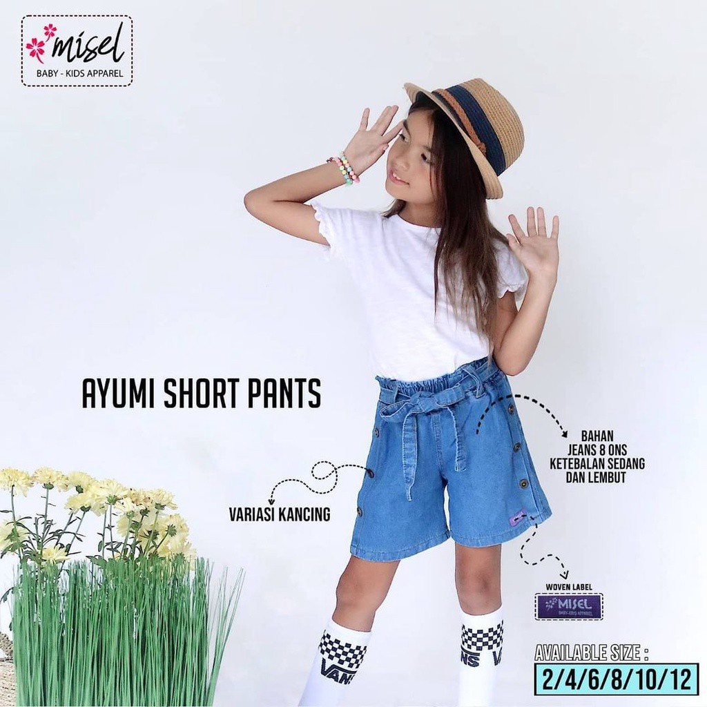 CELANA ANAK PEREMPUAN SOFT JEANS USIA 1-9 TAHUN