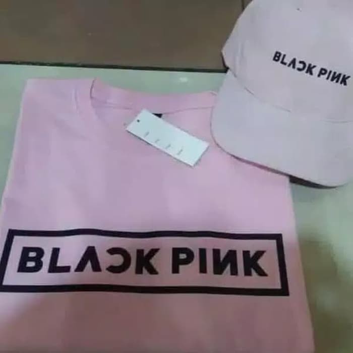 BLACKPINK TSHIRT KAOS BLACKPINK LENGAN PANJANG BONUS TOPI Berkualitas