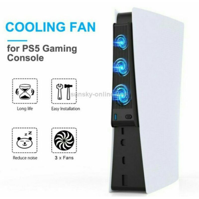 KJH Cooling Fan For PS5 / Kipas pendingin PS5