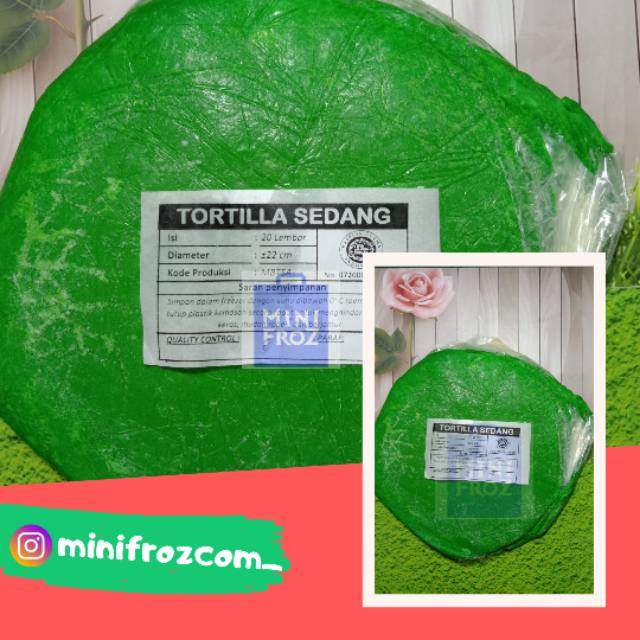 

TORTILLA 22CM HIJAU