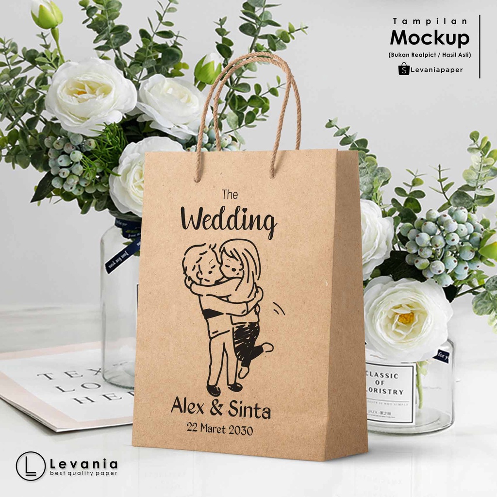 

Size 19x6x26cm - Paperbag - Tas Kertas