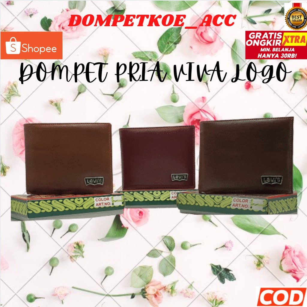 (VIVA+LOGO)-DOMPET PRIA MURAH/DOMPET LAKI LAKI DOMPET LIPAT/DOMPET COWOK KEREN/DOMPET COWOK MURAH/