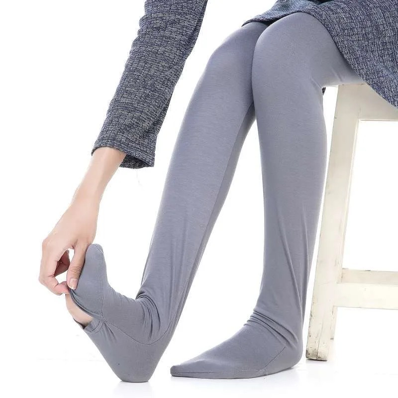 Legging Wudhu Jumbo Wanita Polos Premium Max BB 85Kg