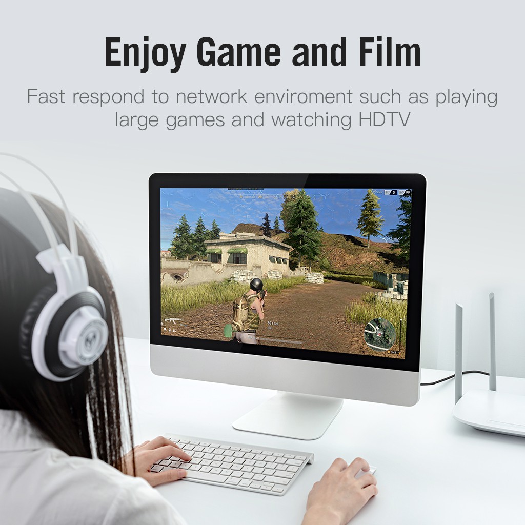 Vention Kabel Ethernet LAN Cat7 10Gbps High Speed RJ45 STP Cable