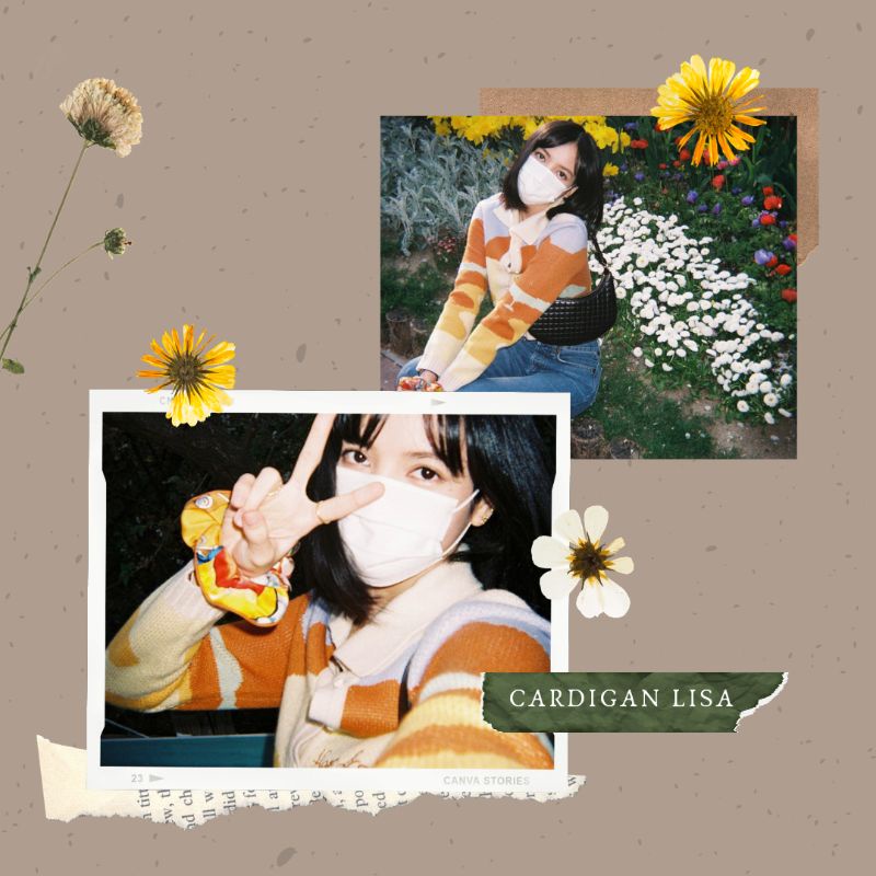 Cardigan Lisa Blackpink crop [Free gift]