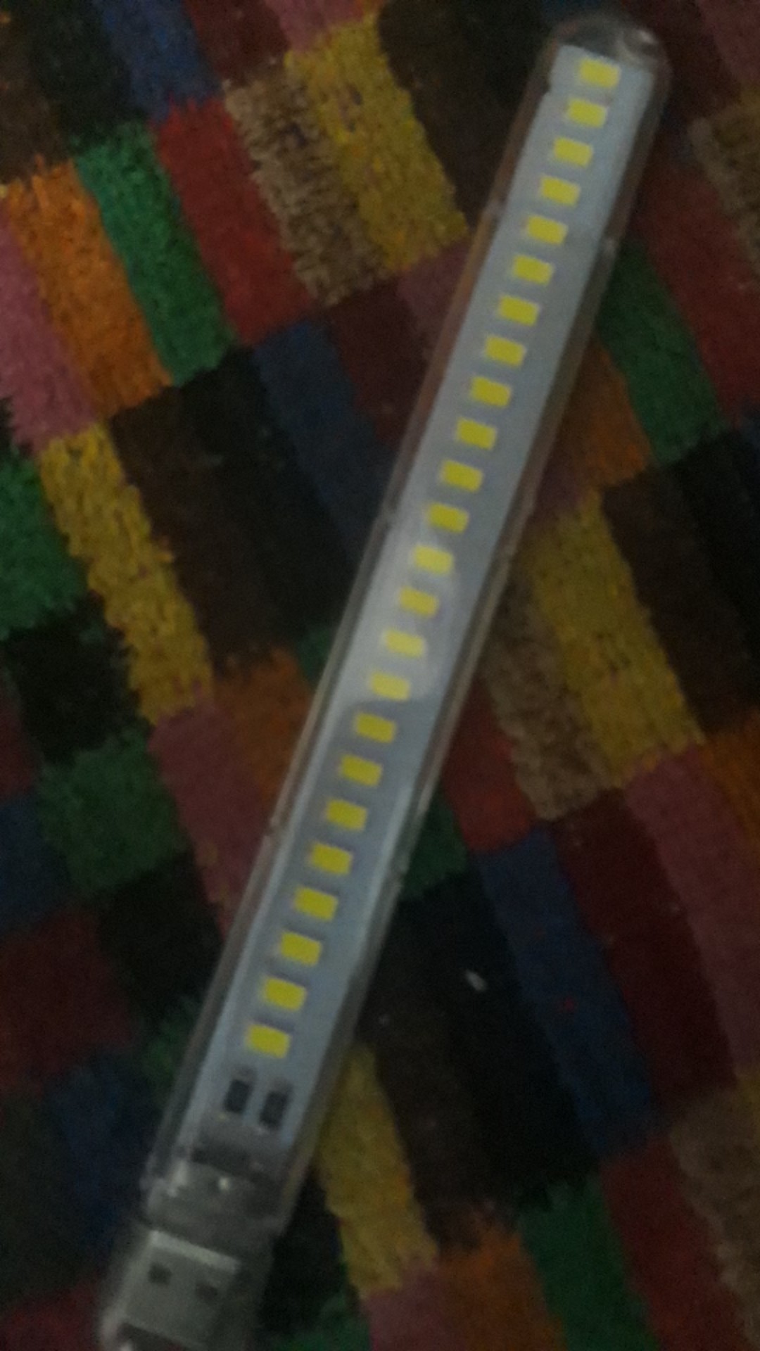 Lampu Meja Led 5v Usb 24 12w Dua Warna