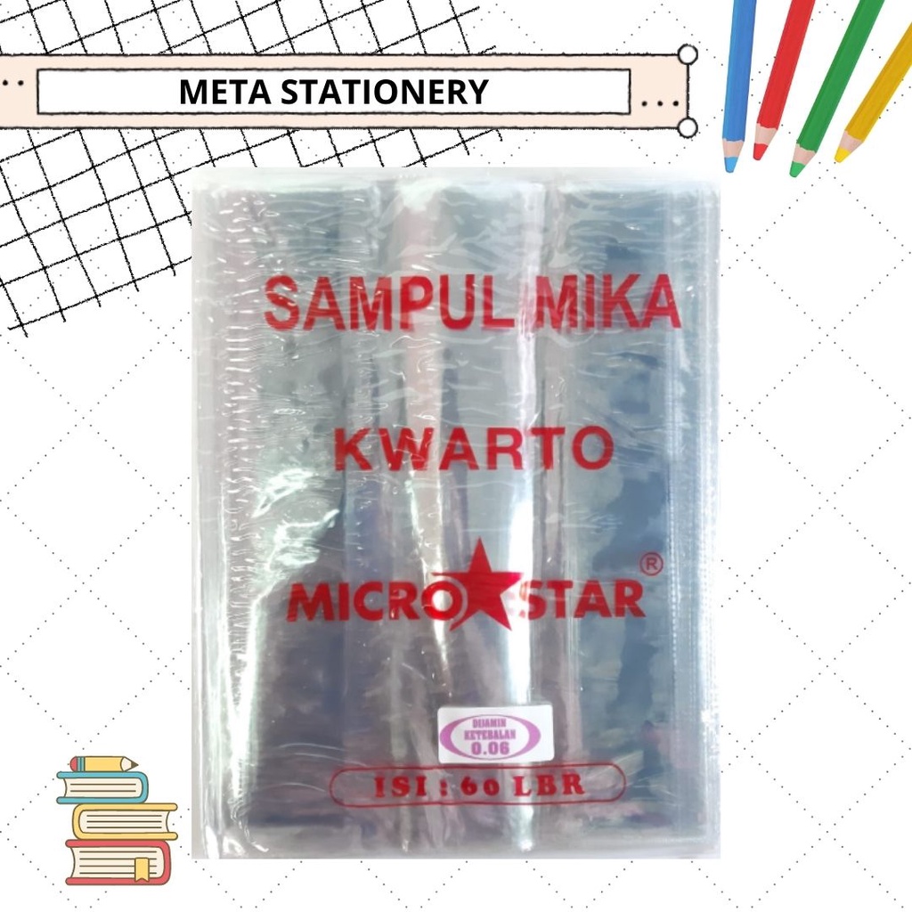 

Sampul Buku / Sampul Mika Bening / Sampul Kwarto / Qwarto Micro Star