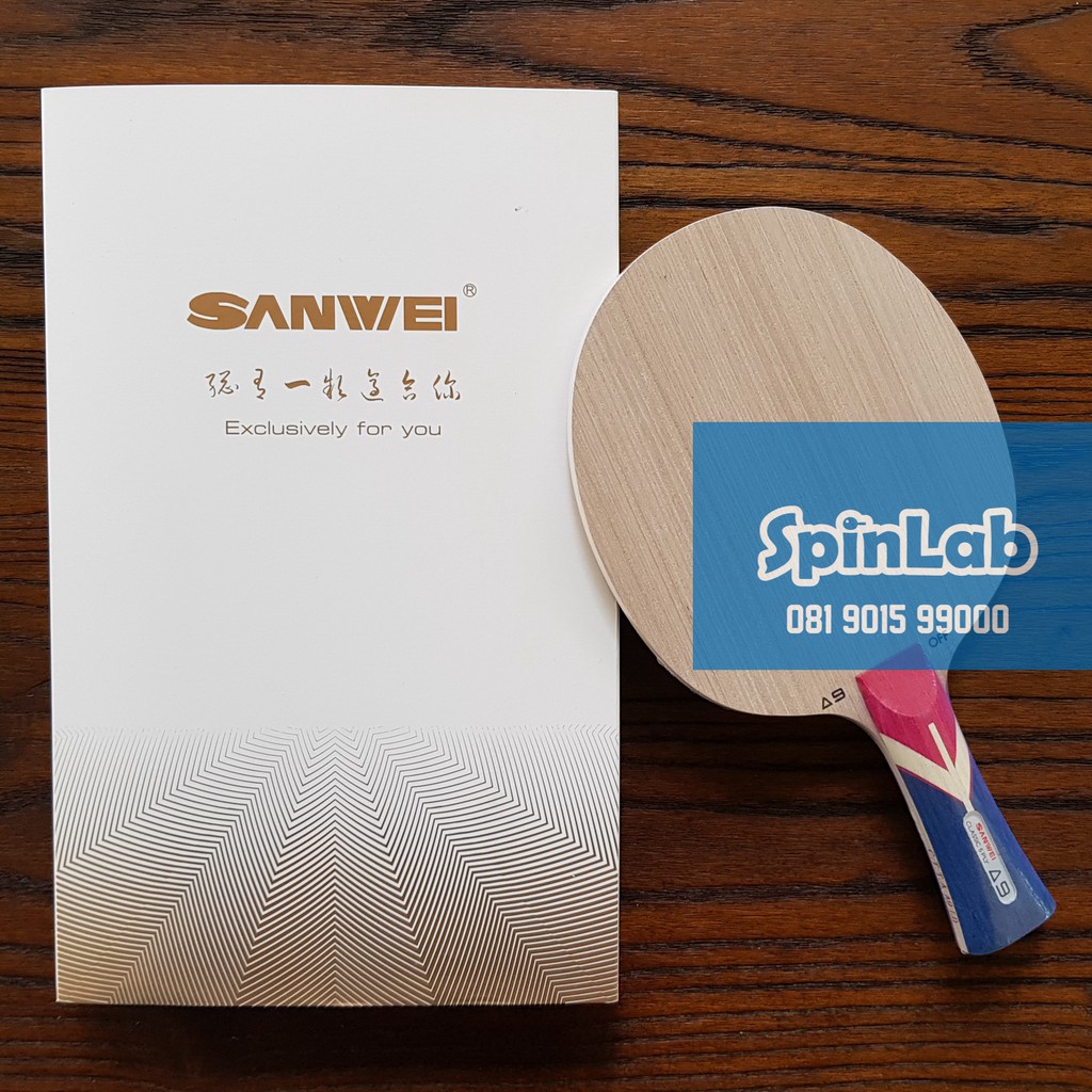 Kayu Bat Pingpong Tenis Meja SANWEI A9