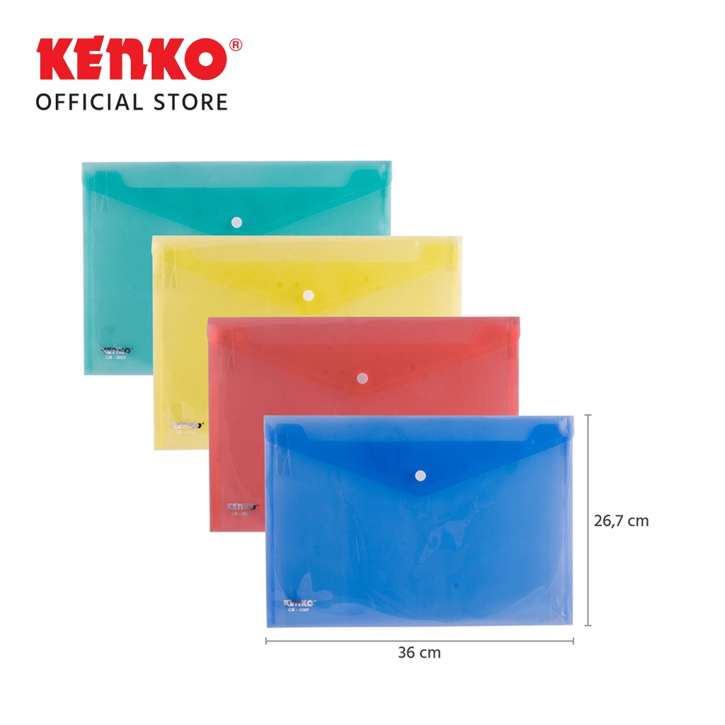 

KENKO DOCUMENT BAG CB - 209 F BUTTON / 1 LUSIN