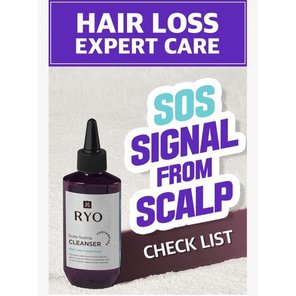 RYO Scalp Scaling CLEANSER Hair Loss Expert Care