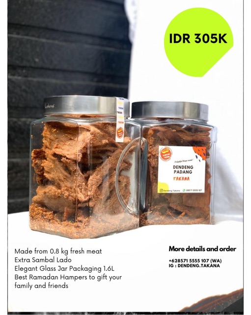 

Dendeng Padang Deluxe