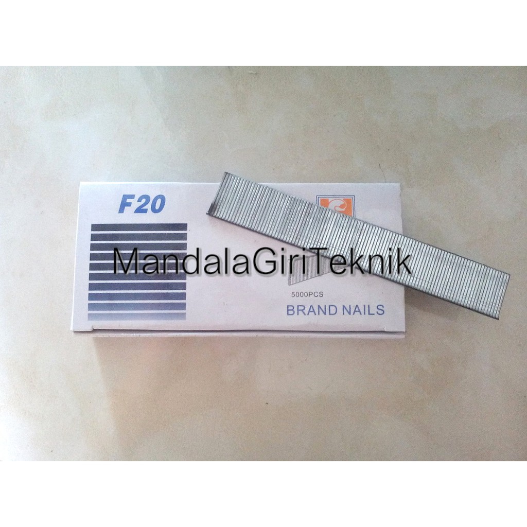 

Industrial Staples / Isi Staples / Isi Staples Angin Tipe F20