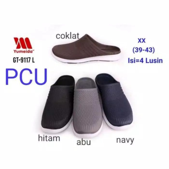 Sandal Slop Karet Pria Yumeida GT9117L/Sandal Slop pria/Sepatu Sandal Karet Pria