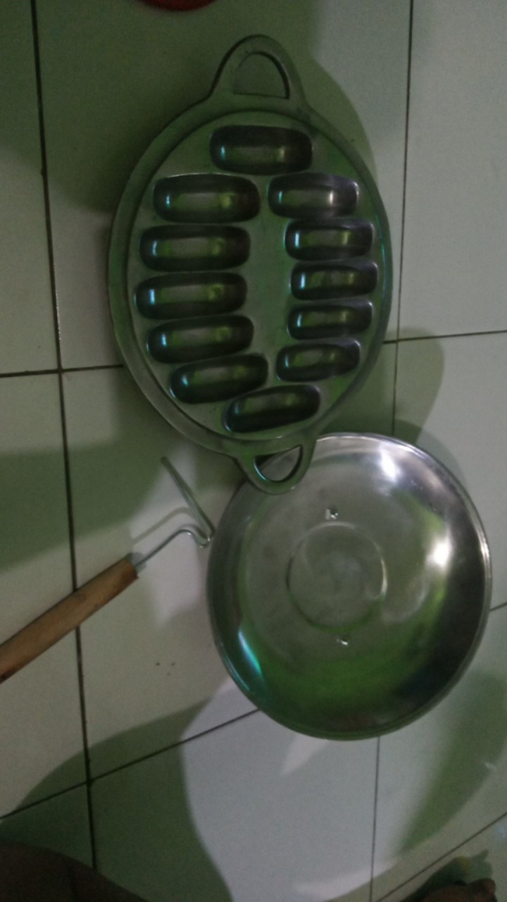 Cetakan Kue Pukis Pancong Balap Lumer Bandros Gandos Loyang Kue Khas Bandung Harga Murah 12 Lubang