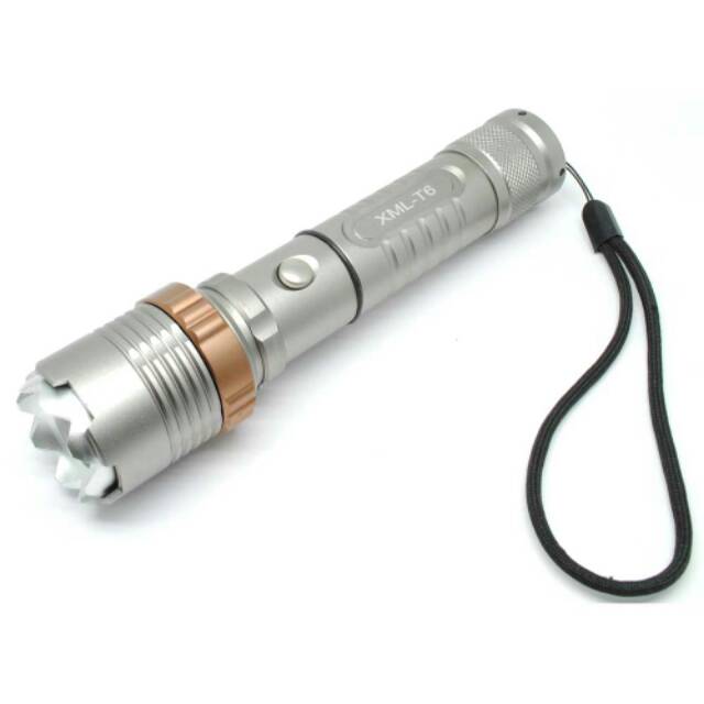 Stick Baton X900 Senter LED Tactical Cree XM-L T6 1000 Lumens - Gray