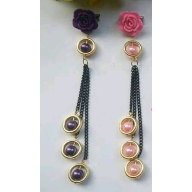 Bros Dagu Juntai Per Lusin (isi 12 pcs) Bros dagu juntai pandora /bros kekinian / bros mutiara