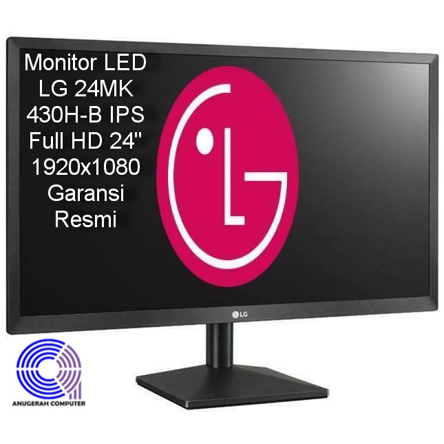 Jual Monitor LED LG 24MK 430H B IPS Full HD 24 1920x1080 Garansi Resmi Shopee Indonesia