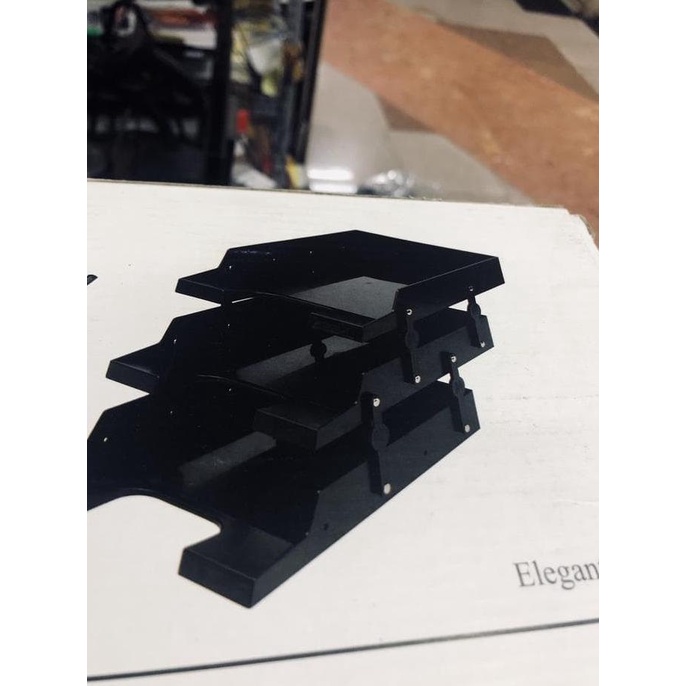 

Office & Stationery | Document Organizer | Tray Kertas / Elevated Tray 3 Susun Microdot 903 | Best Seller