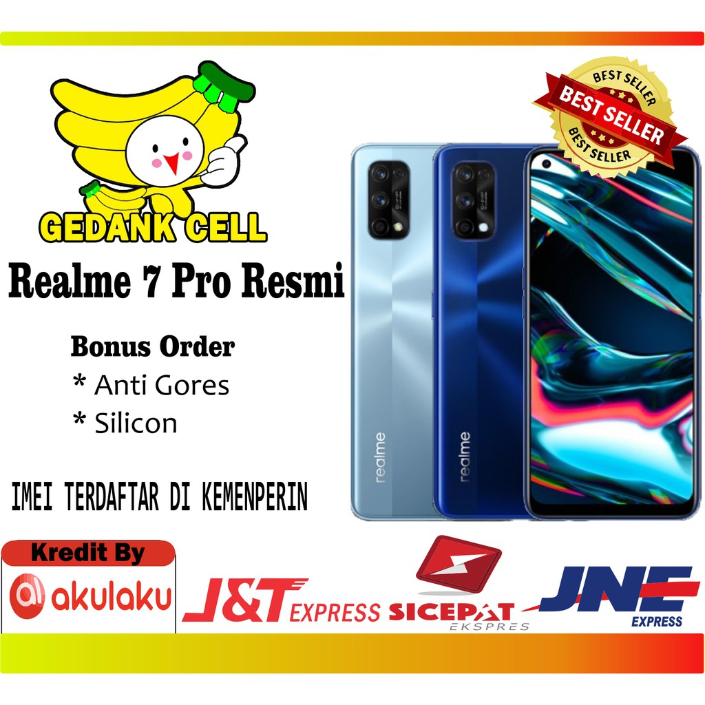 Realme 7 Pro RAM 8GB ROM 128GB Garansi Resmi