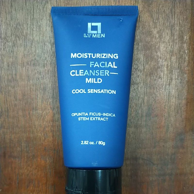 Lt men moisturizing facial cleanser 80g