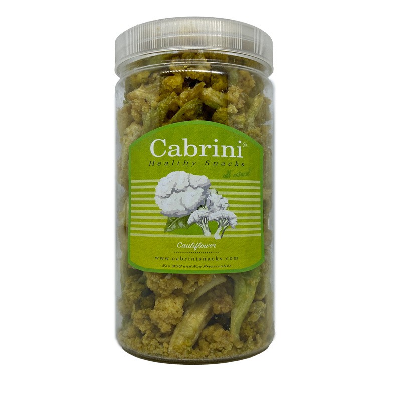 

Cabrini Healthy Snacks Cauliflower Keripik Kembang Kol 1000mL