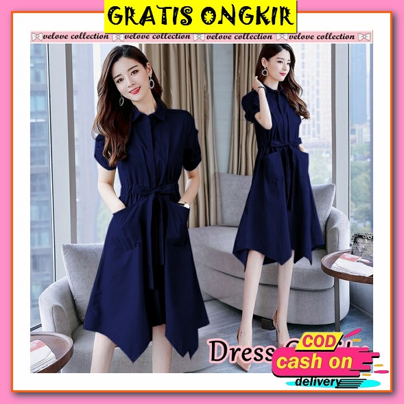 Dress Natal Brukat Remaja Terbaru Pesta Dress Natalan Dress Natal Wanita Dress Imlek & Tahun Baru 20