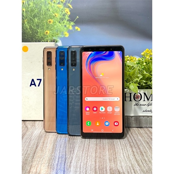 Samsung Galaxy A7 2018 Ram  6/128 4/64 Garansi Resmi sein Indonesiao