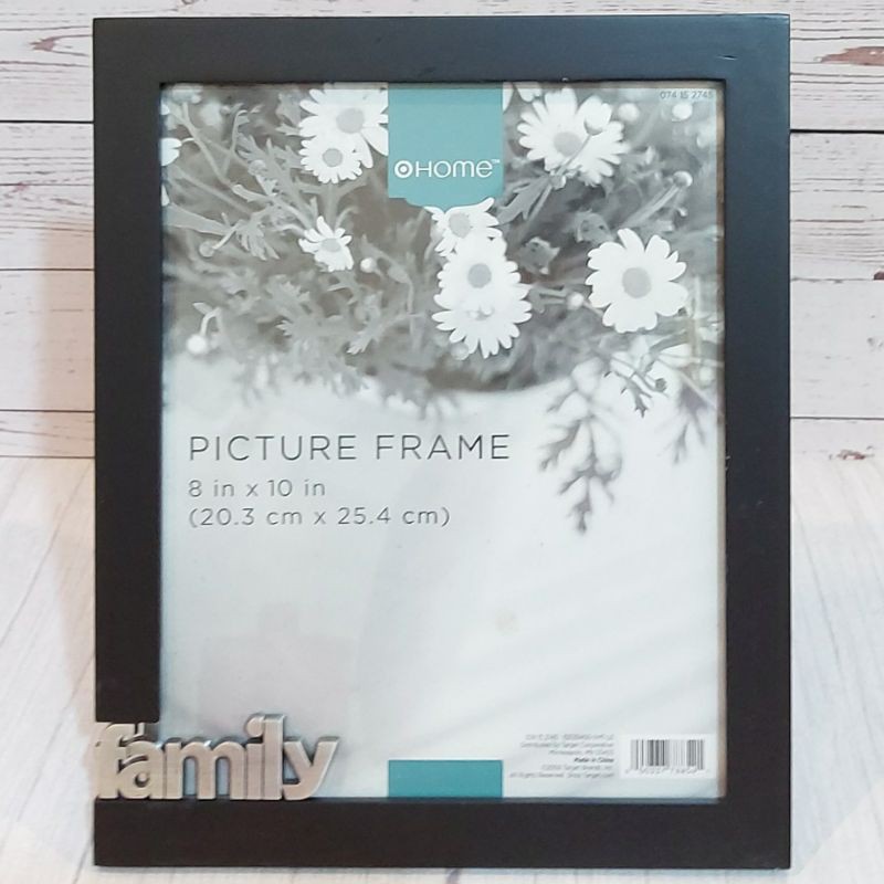 PAJANGAN HIASAN OHOME PICTURE FRAME FAMILY P23.5 x L1 x T28.5 cm