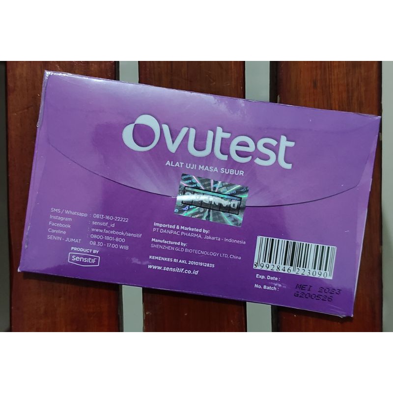 Ovutest 1 Strip / Alat Tes Masa Subur Wanita