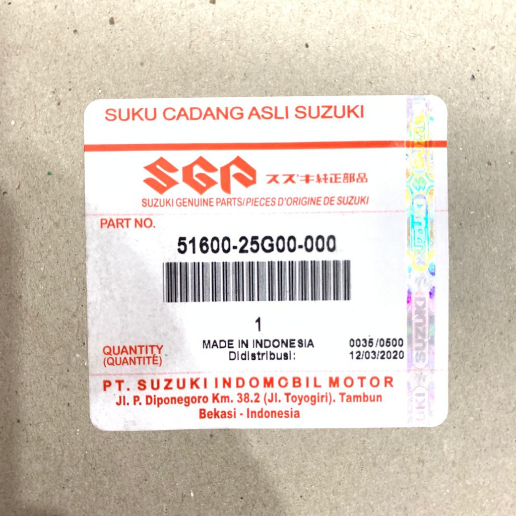 KOMSTIR COMSTIR SATRIA FU 150 KARBURATOR ORIGINAL SGP KOMPLIT