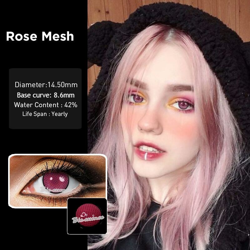 SOFTLENS COSPLAY ANIME ZOMBIE HALLOWEEN PINK SERRIES