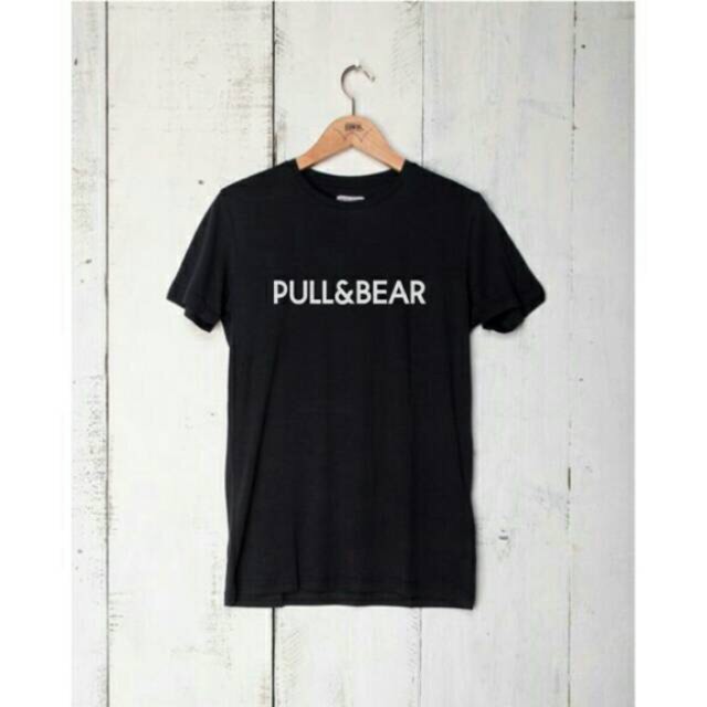 Kaos T-Shirt Pull n Bear Cotton Combed 30s