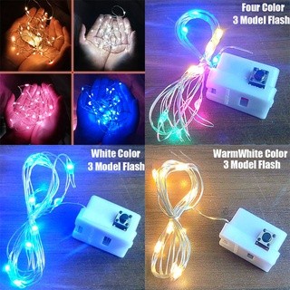 Lampu LED TUMBLR/Lampu strip dekorasi Waterproof(dengan baterai) 1M 10 led+ Baterai