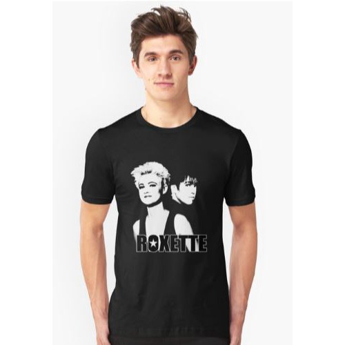 KAOS ROXETTE BAND BAJU TSHIRT MUSIC - BAJU MUSIK ROXETTE