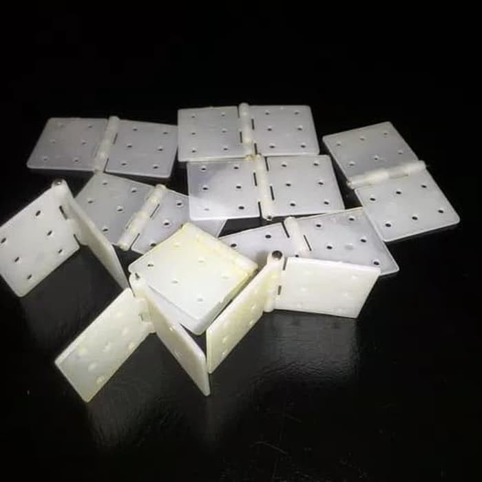 10pcs RC Engsel pesawat hinges hinge 16mm x 28mm untuk RC Egsel gepeng