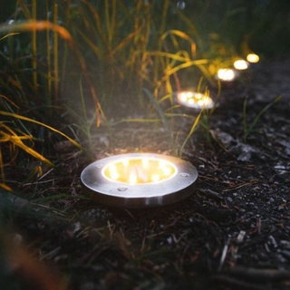 Lampu Taman Tenaga Surya Lampu Outdoor Waterproof tipe Tanam atau Tancap 8 LED