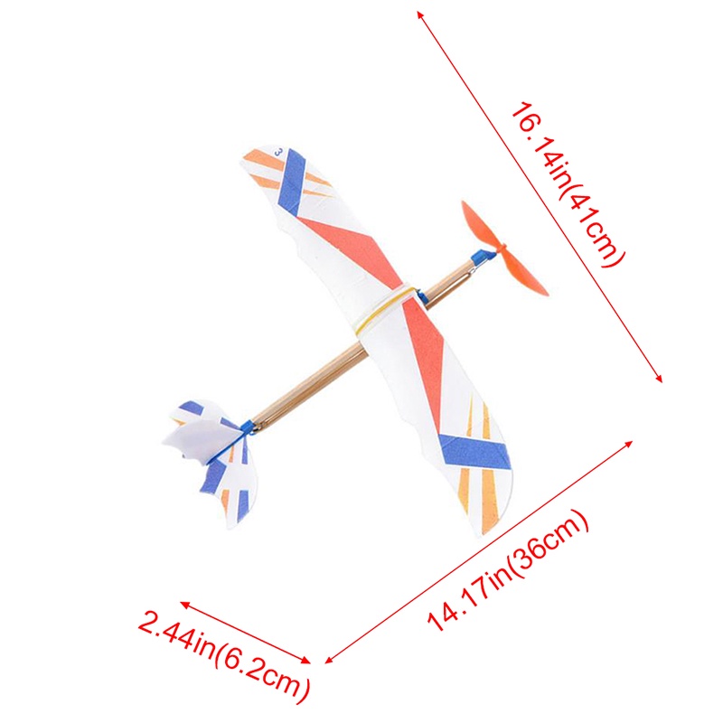 Pesawat Glider Diy Dengan Karet Elastis