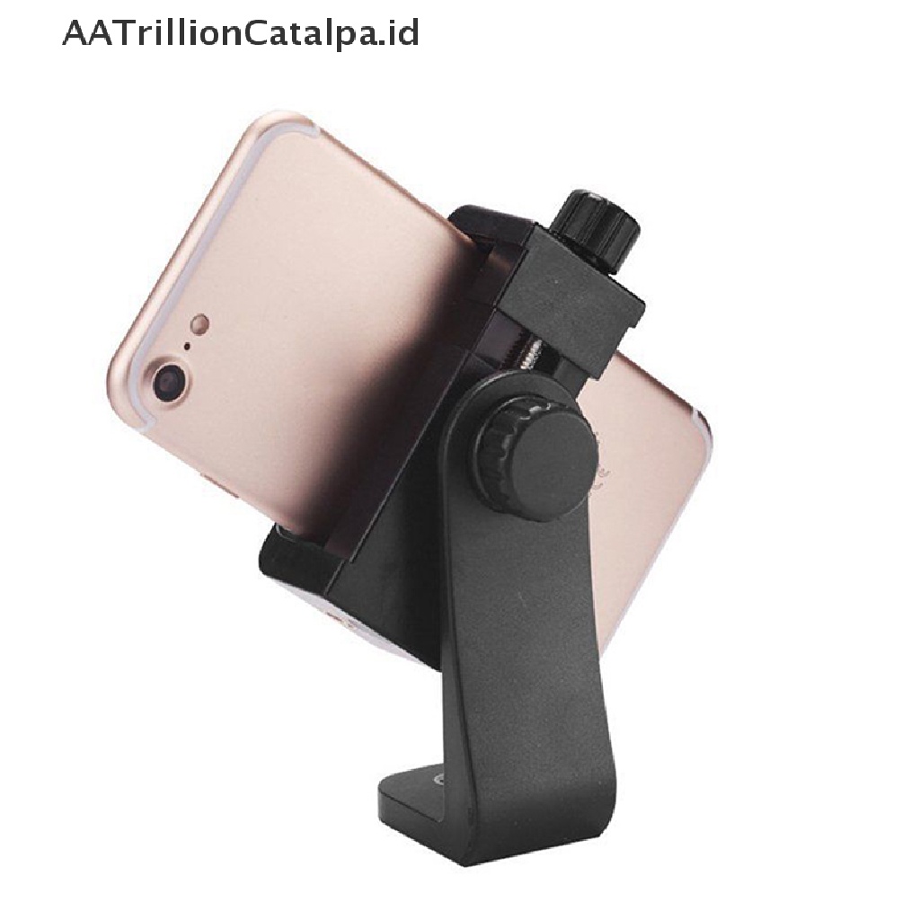 Aatrillioncatalpa Adapter Tripod Dudukan Handphone iPhone Kamera Universal