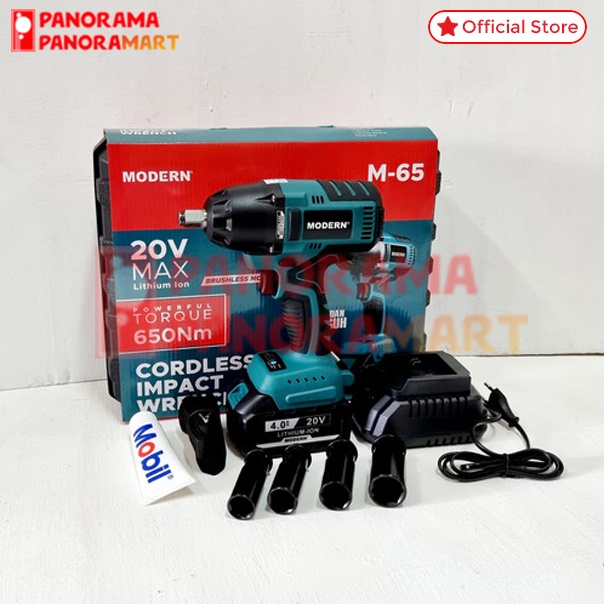 MESIN IMPACT WRENCH CAS MODERN M-65  20V
