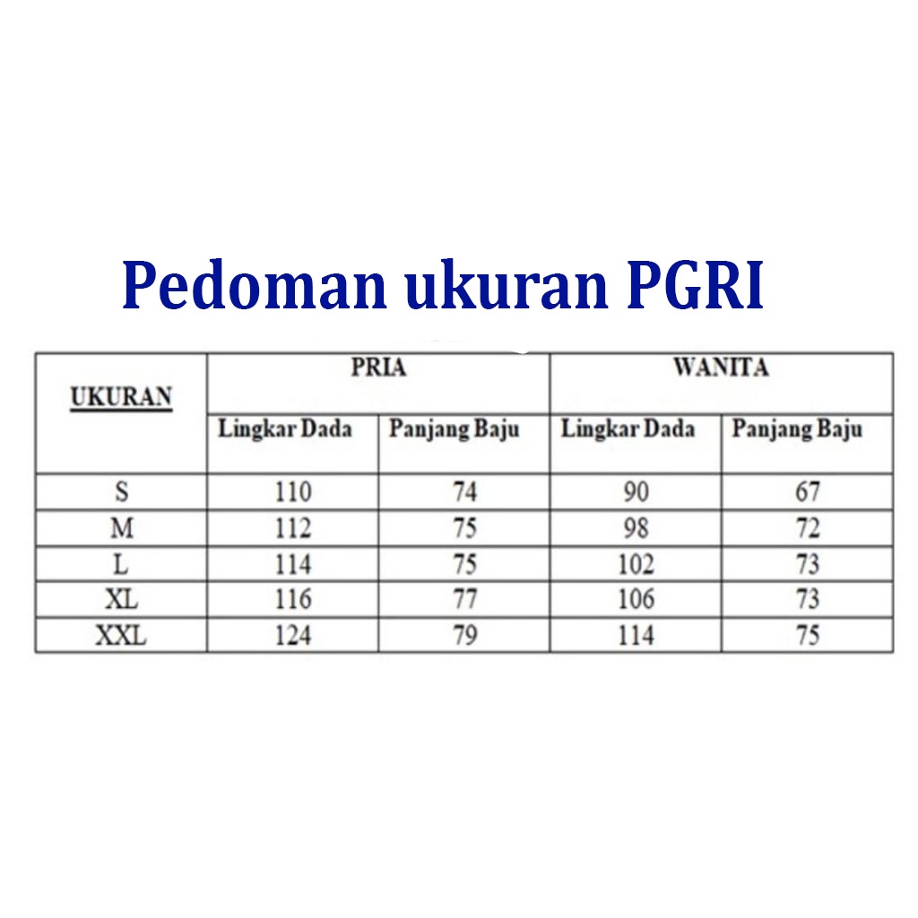Baju KORPRI 40S DAN PGRI KHUSUS COWOK-seragam Guru dan PNS-Pakaian GURU terbaru