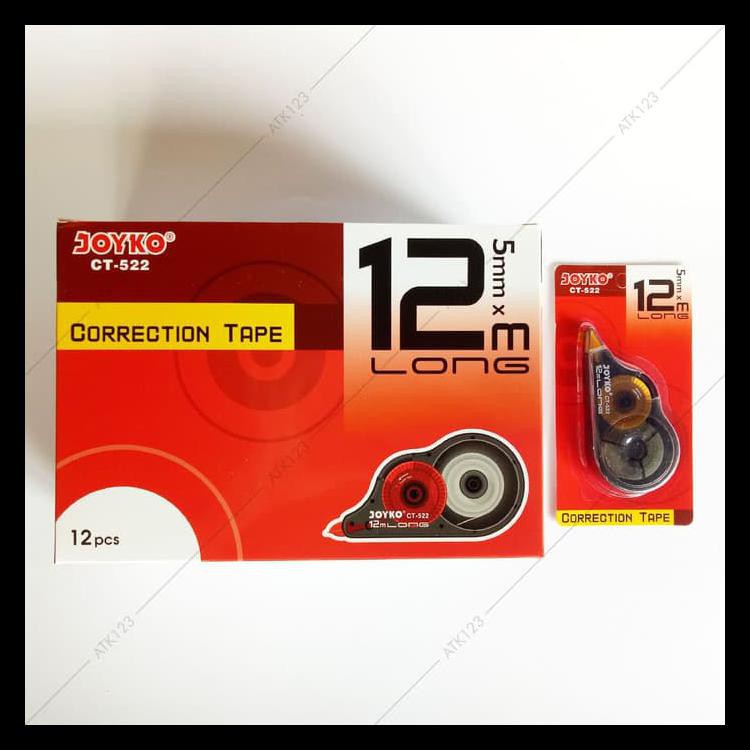 

Diskon Correction Tape Joyko Ct-522 (5 Mm X 12 M) Terbaru